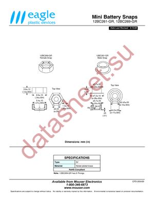 12BC261-GR datasheet  